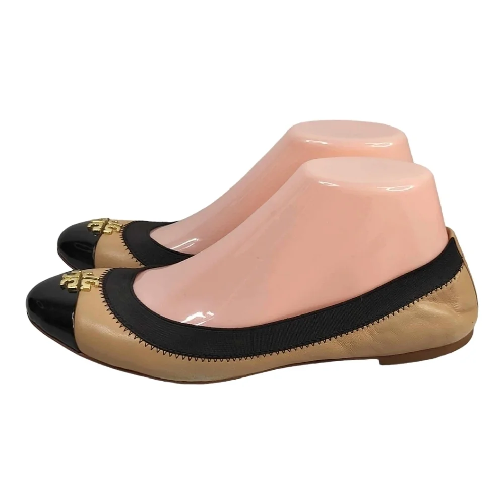 Tory Burch. Jolie‎ Two-Tone Ballet Flat. Size 7 M